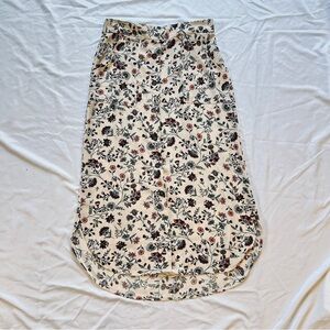 Maurices Floral High Low Skirt